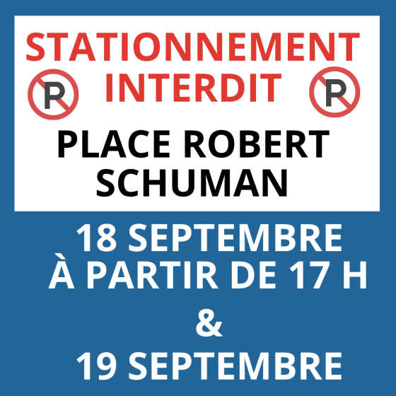 Fermeture de la place Robert Schuman – Tour de Moslle